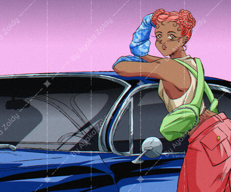 Half body commission